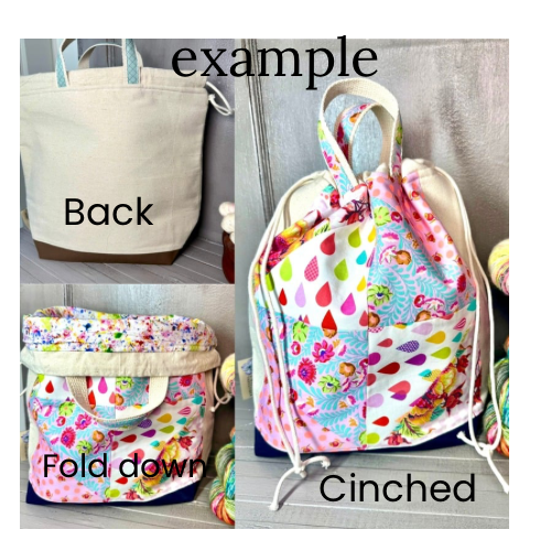 Untamed Patchwork Project Bag-G