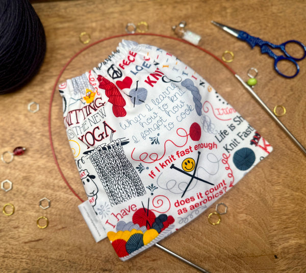 Knitting Ball Bag