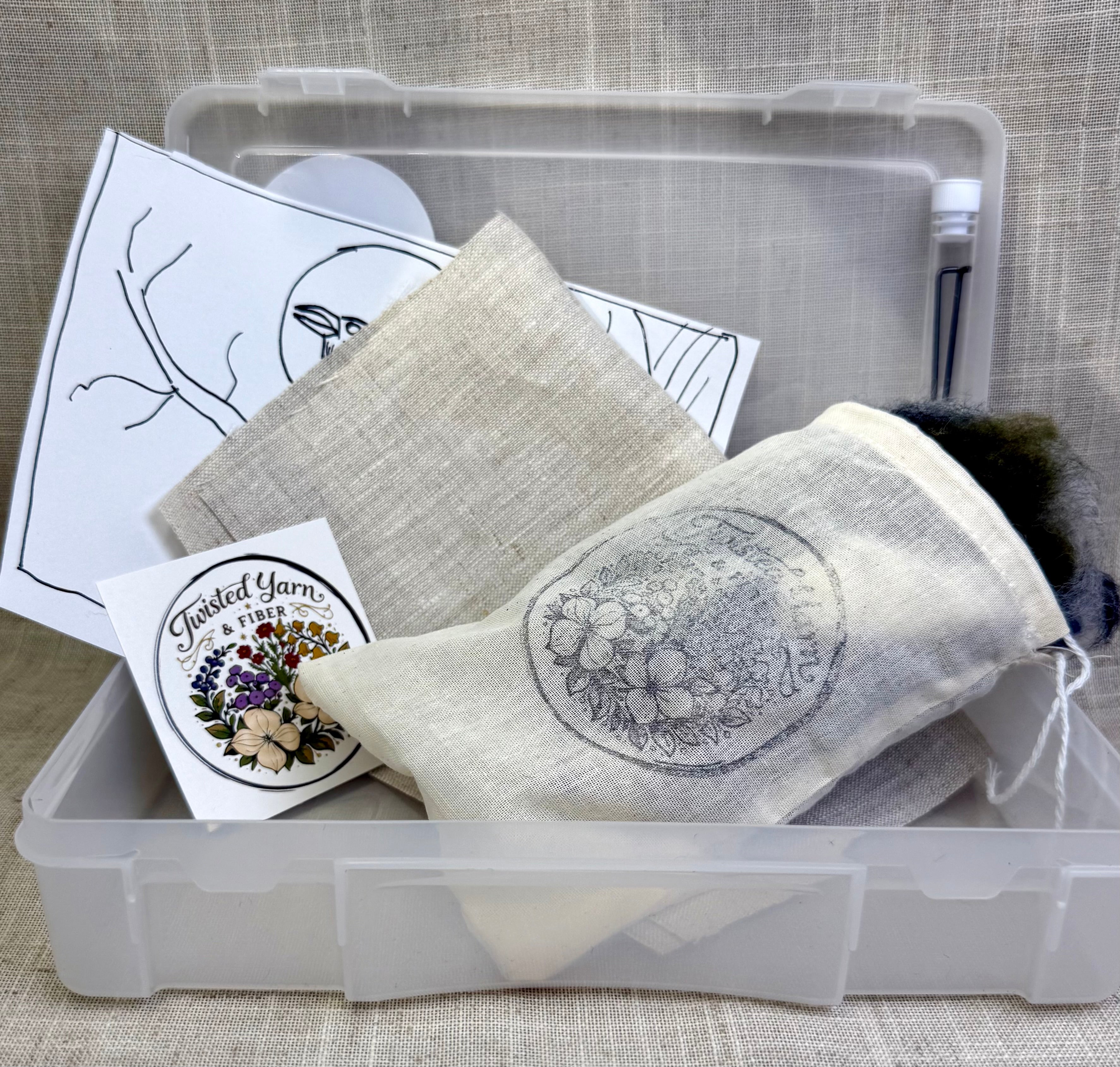 The Raven Needle Felting Kit