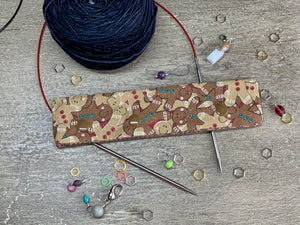 Gingerbread Man Needle Holder sale