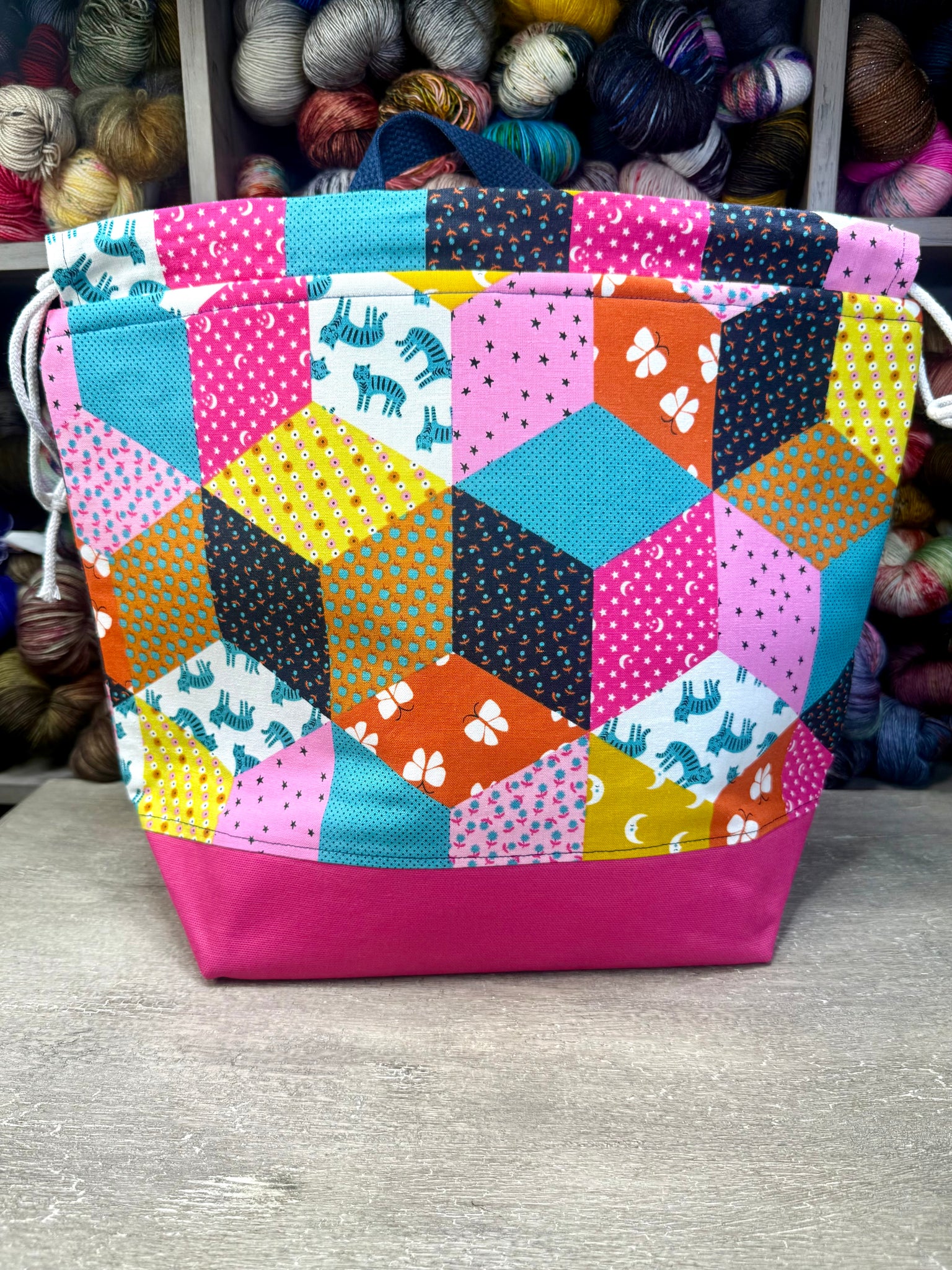 Lucky (pink bottom) Shweater Bag