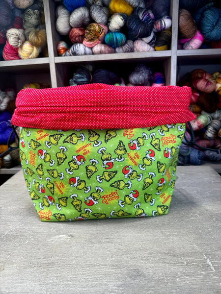 Grinchy Shweater Bag