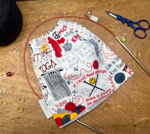 Knitting Ball Bag