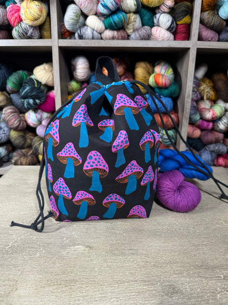 Magic Mushrooms Bucket Bag