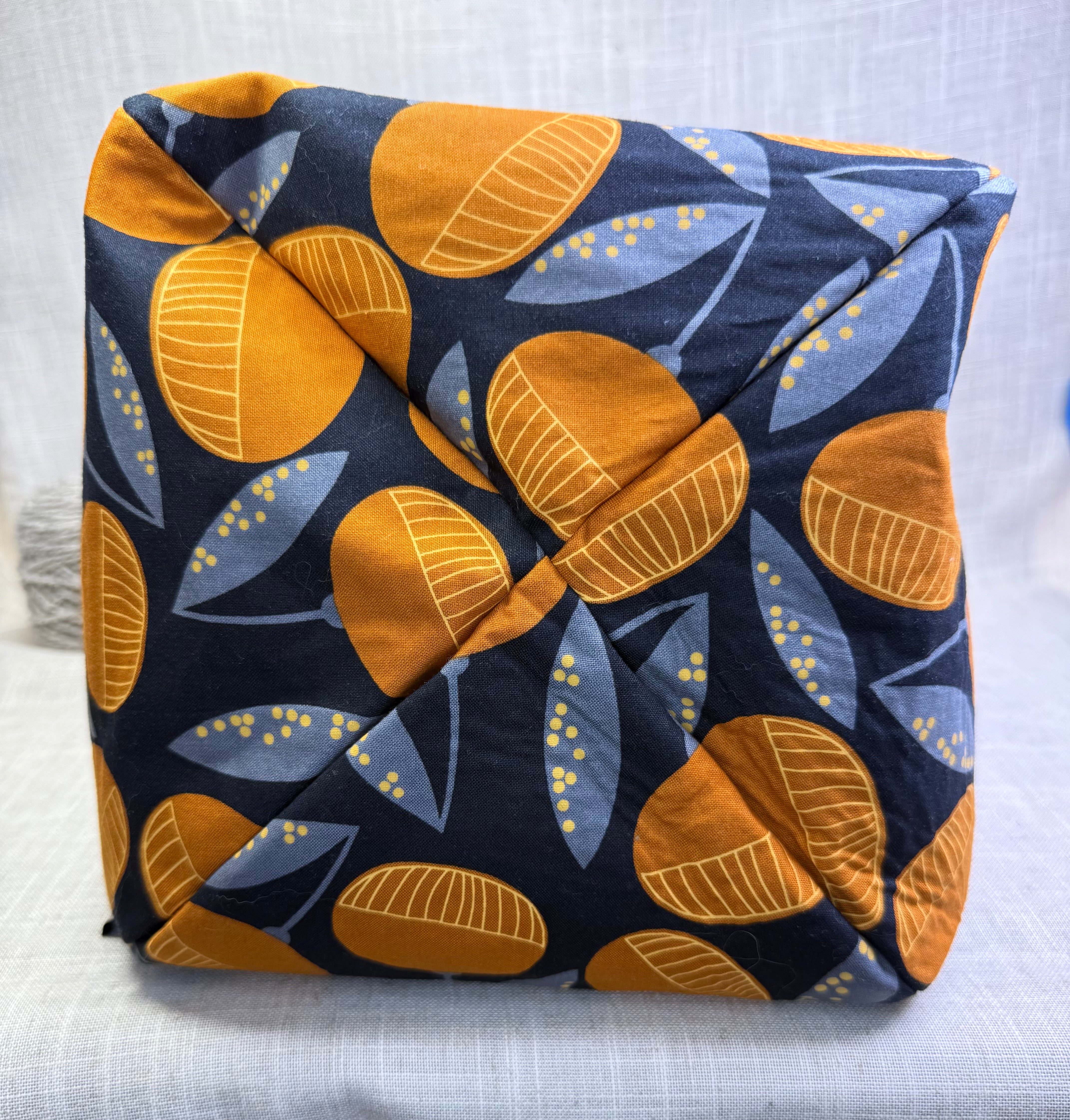 Orange Yarn Tote