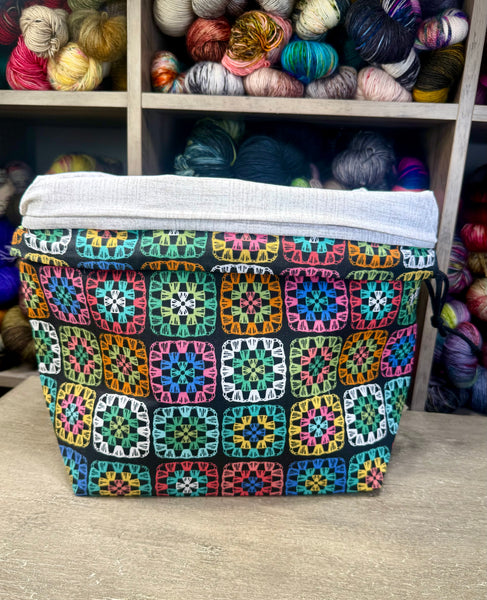 Granny Square Shweater Bag