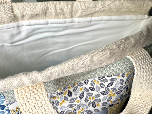 Sheep Patchwork Project Bag