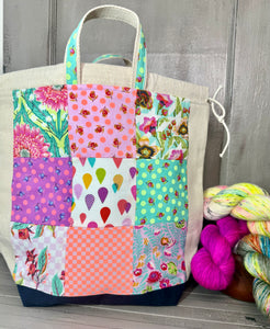 Untamed Patchwork Project Bag-C