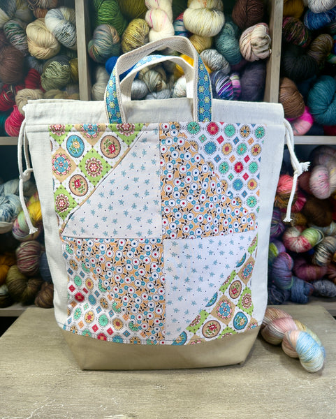 Mercantile Patchwork Project Bag-A