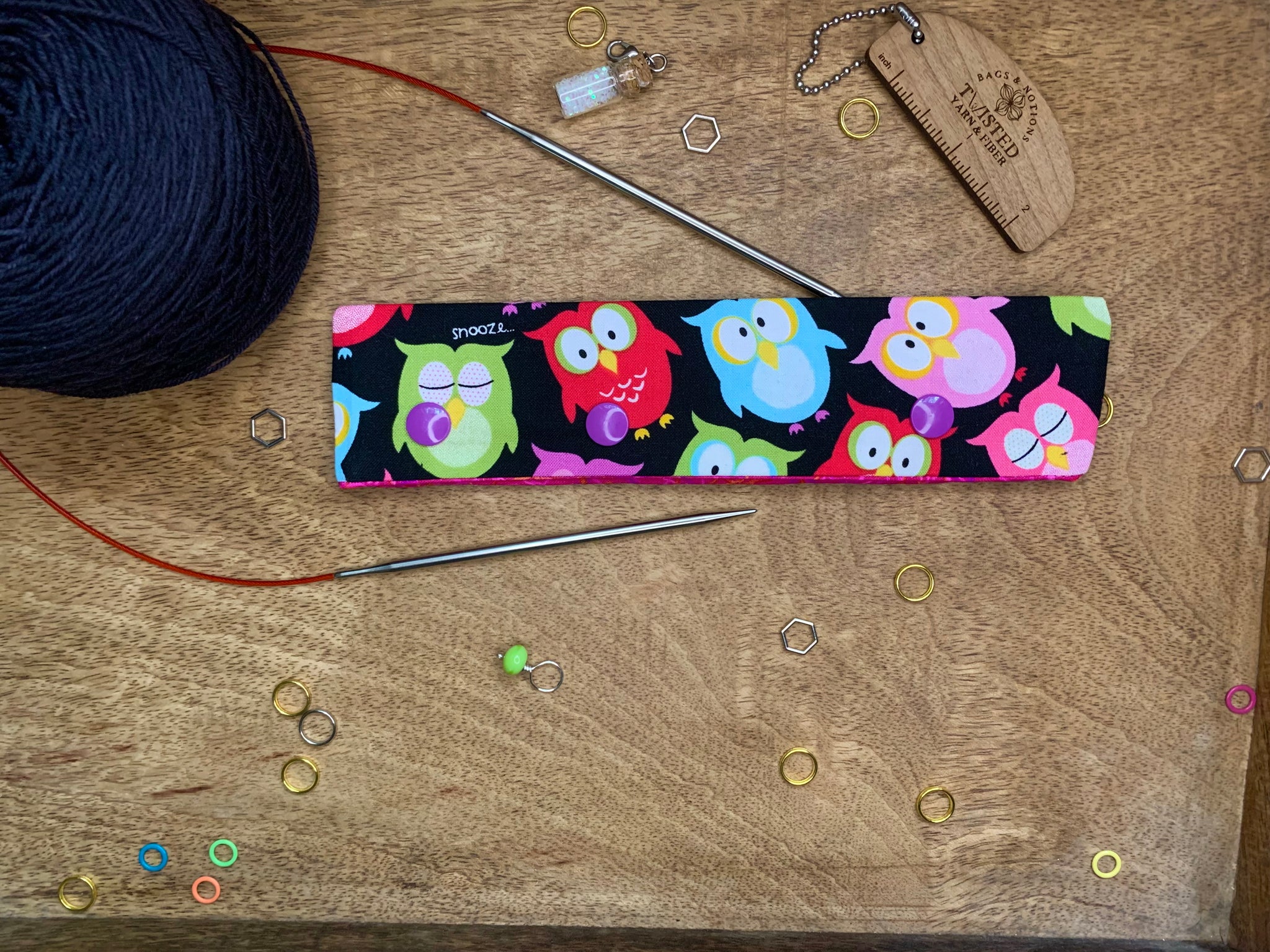 Owl Snooze Needle Holder