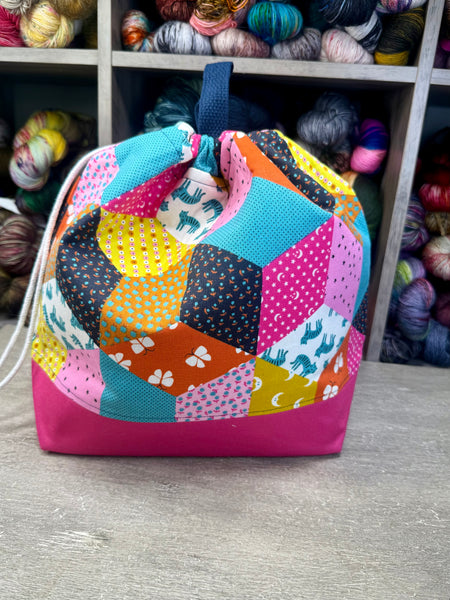 Lucky (pink bottom) Shweater Bag