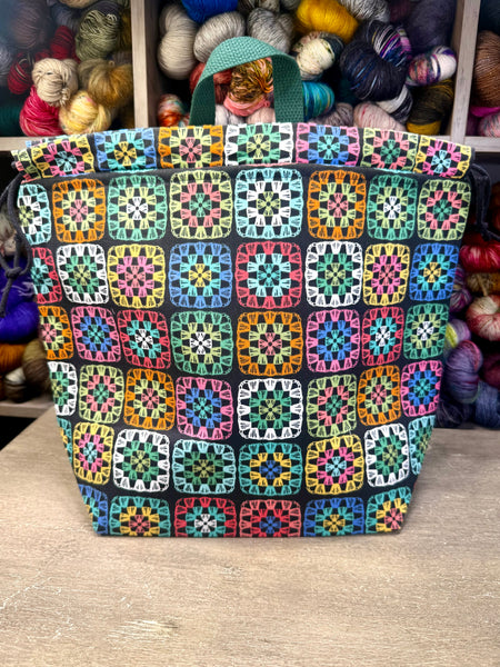 Granny Square Shweater Bag