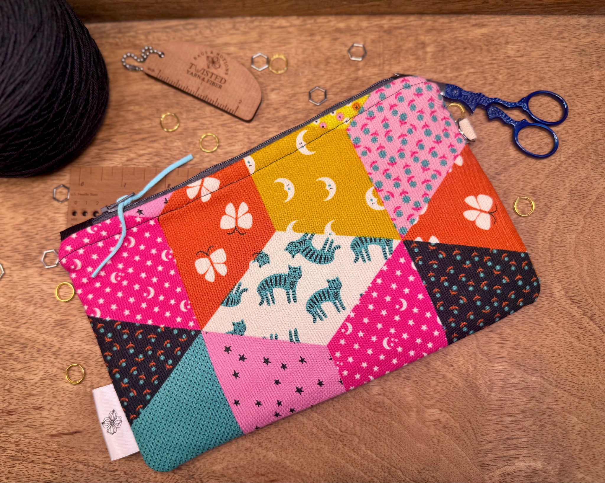 Lucky Zipped Notion Bag