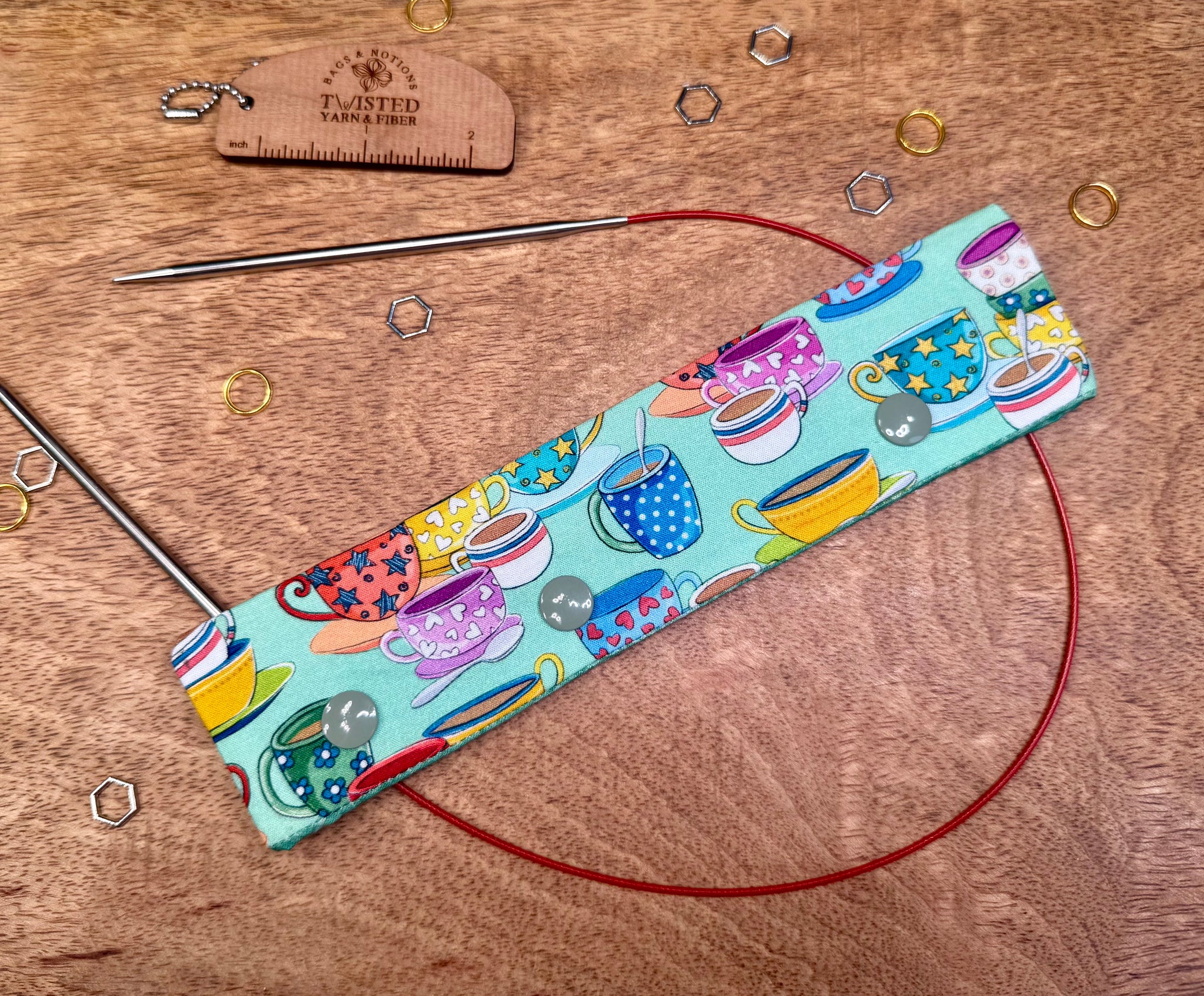 Cup of Tea/Coffee Needle Holder
