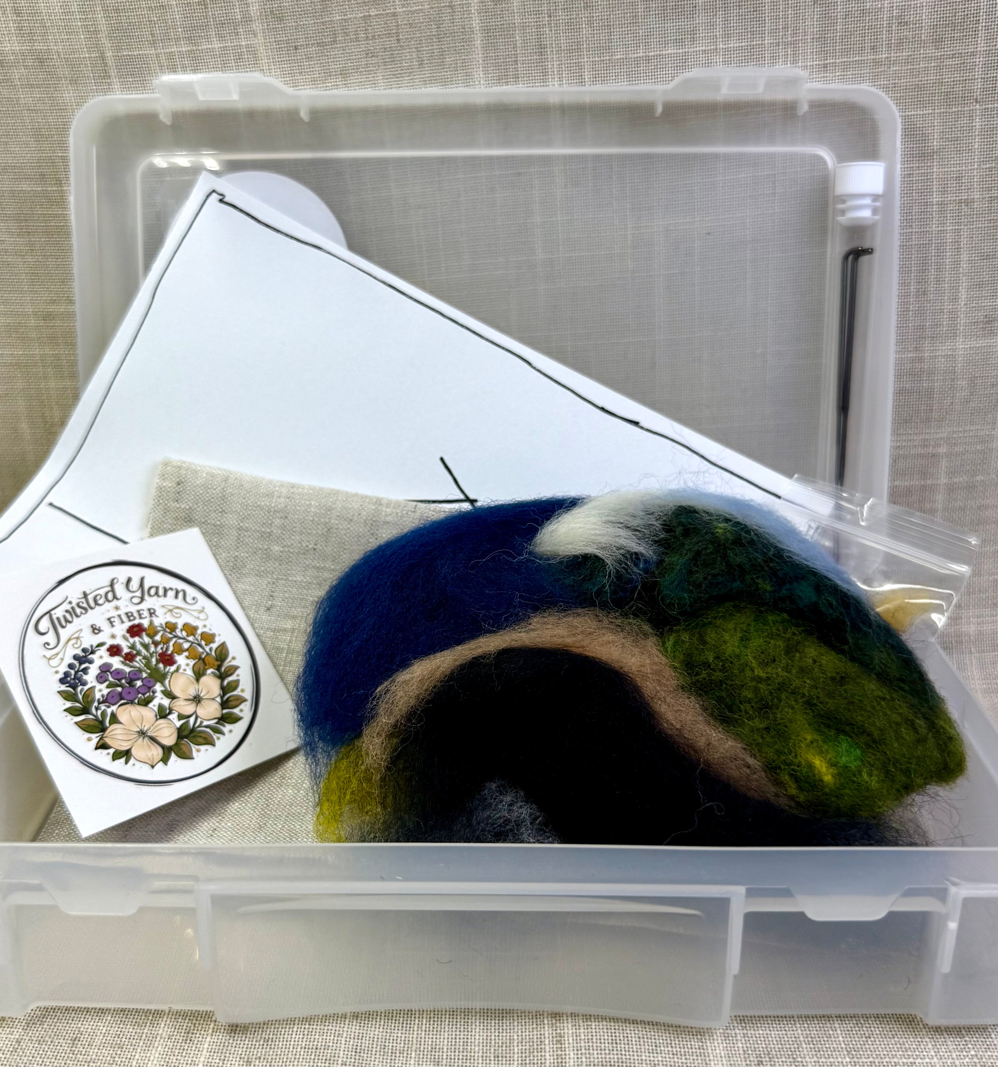 Sheep by the Sea Needle Felting Kit