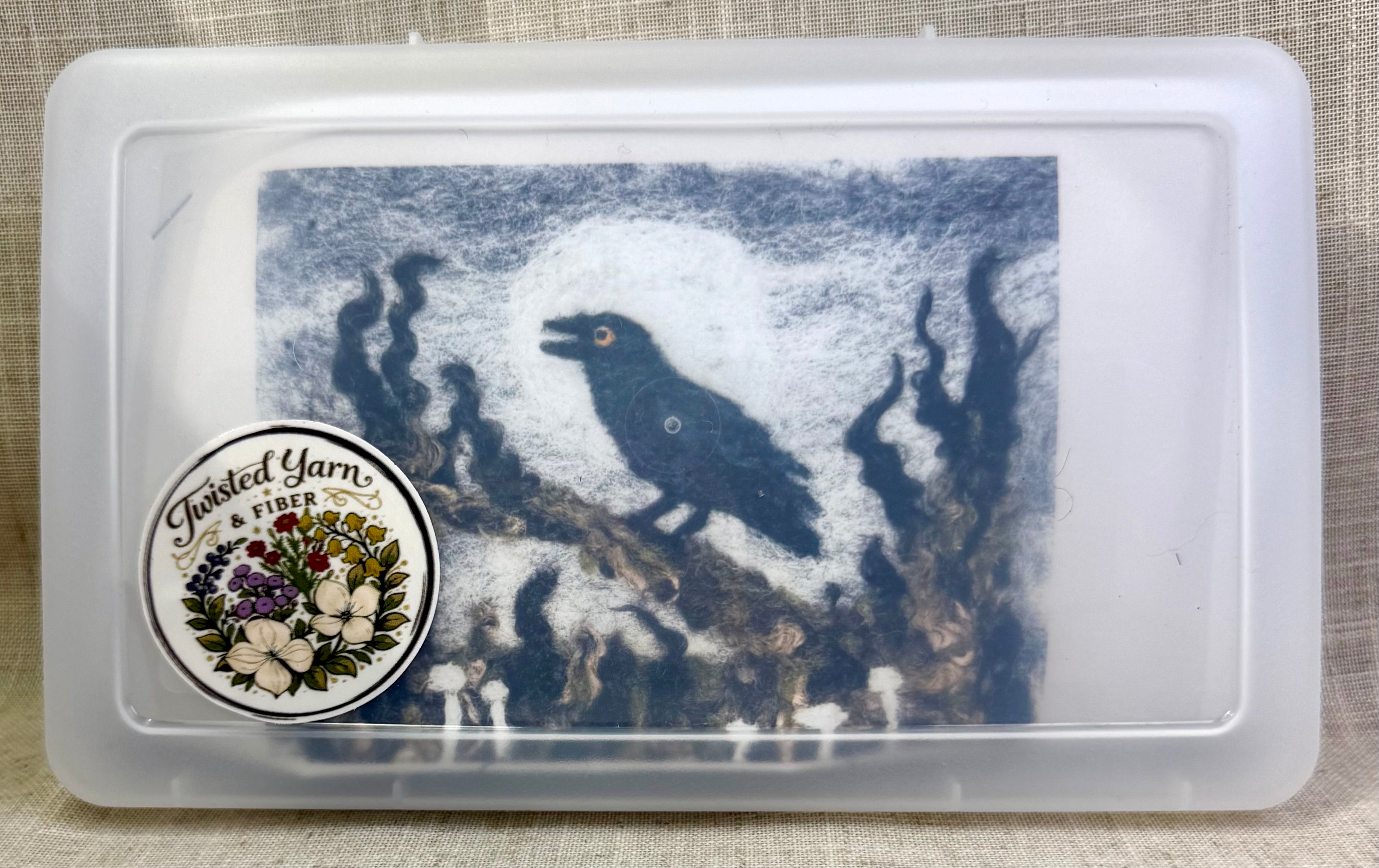 The Raven Needle Felting Kit