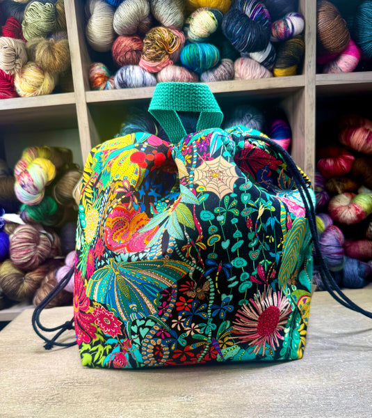 Vibrant Garden Shweater Bag
