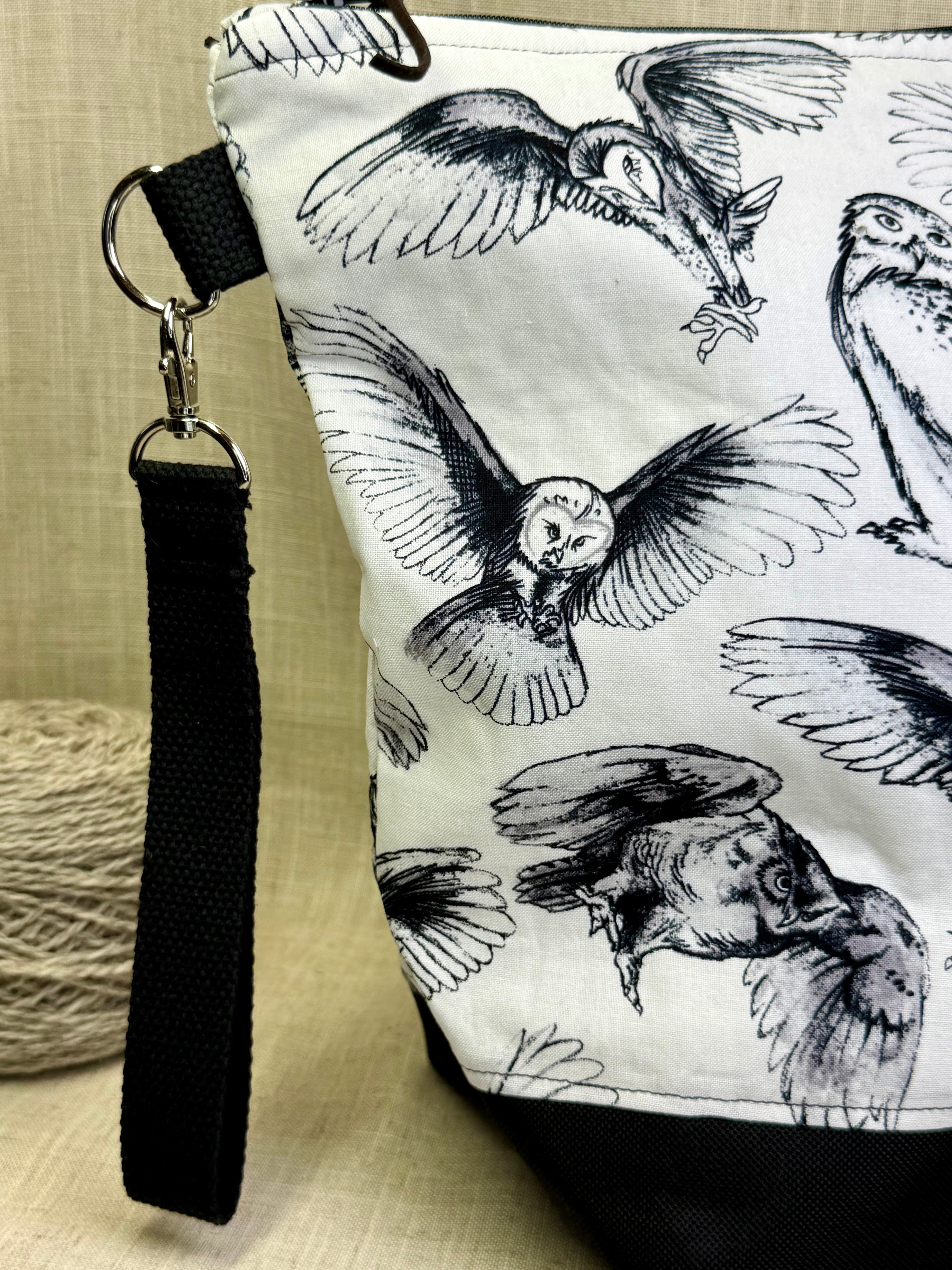 Owls Zipper Shweater Bag