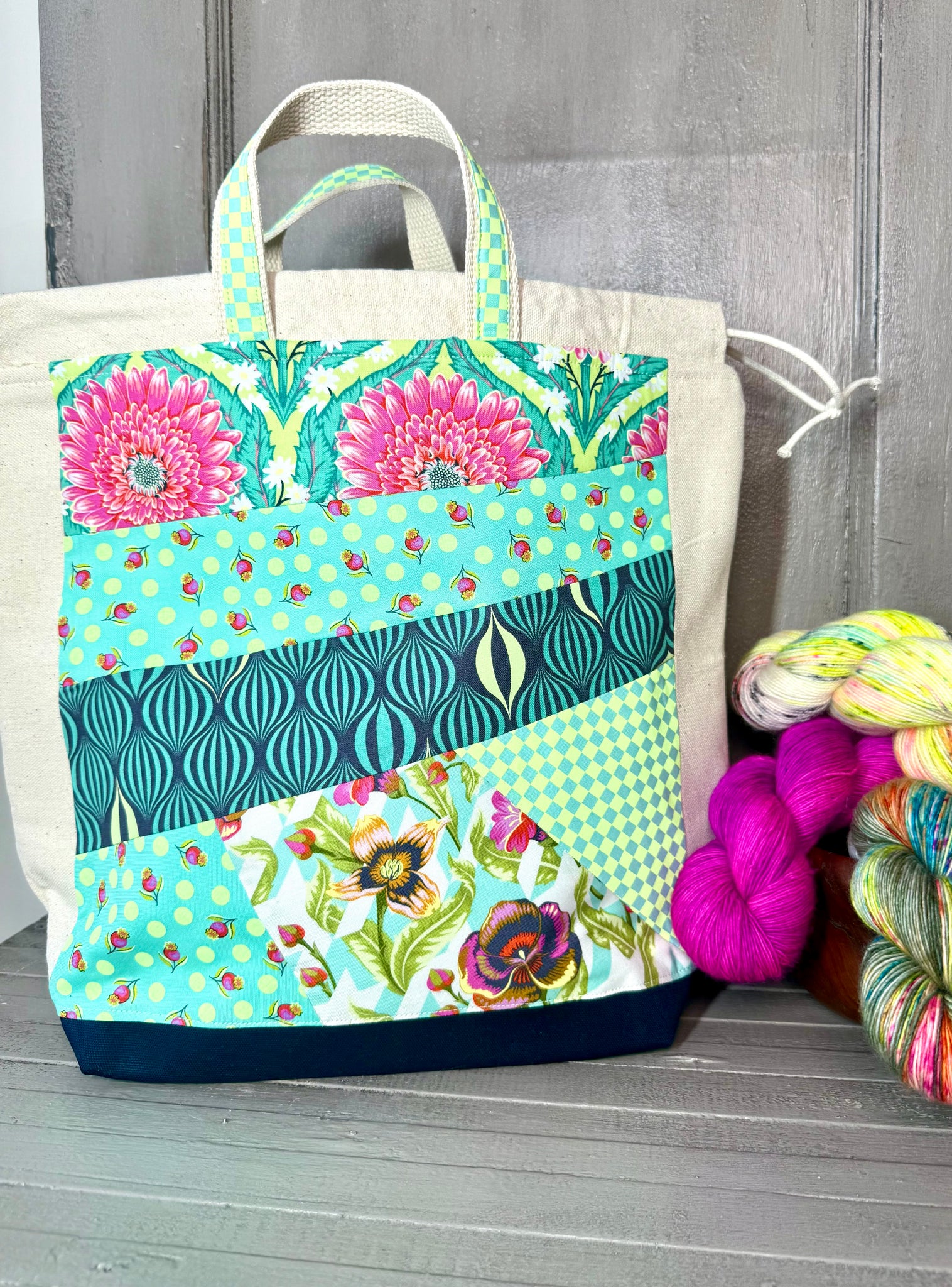 Untamed Patchwork Project Bag-I
