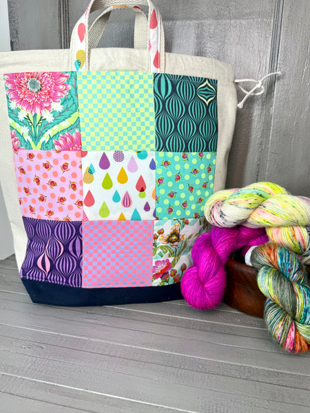 Untamed Patchwork Project Bag-M
