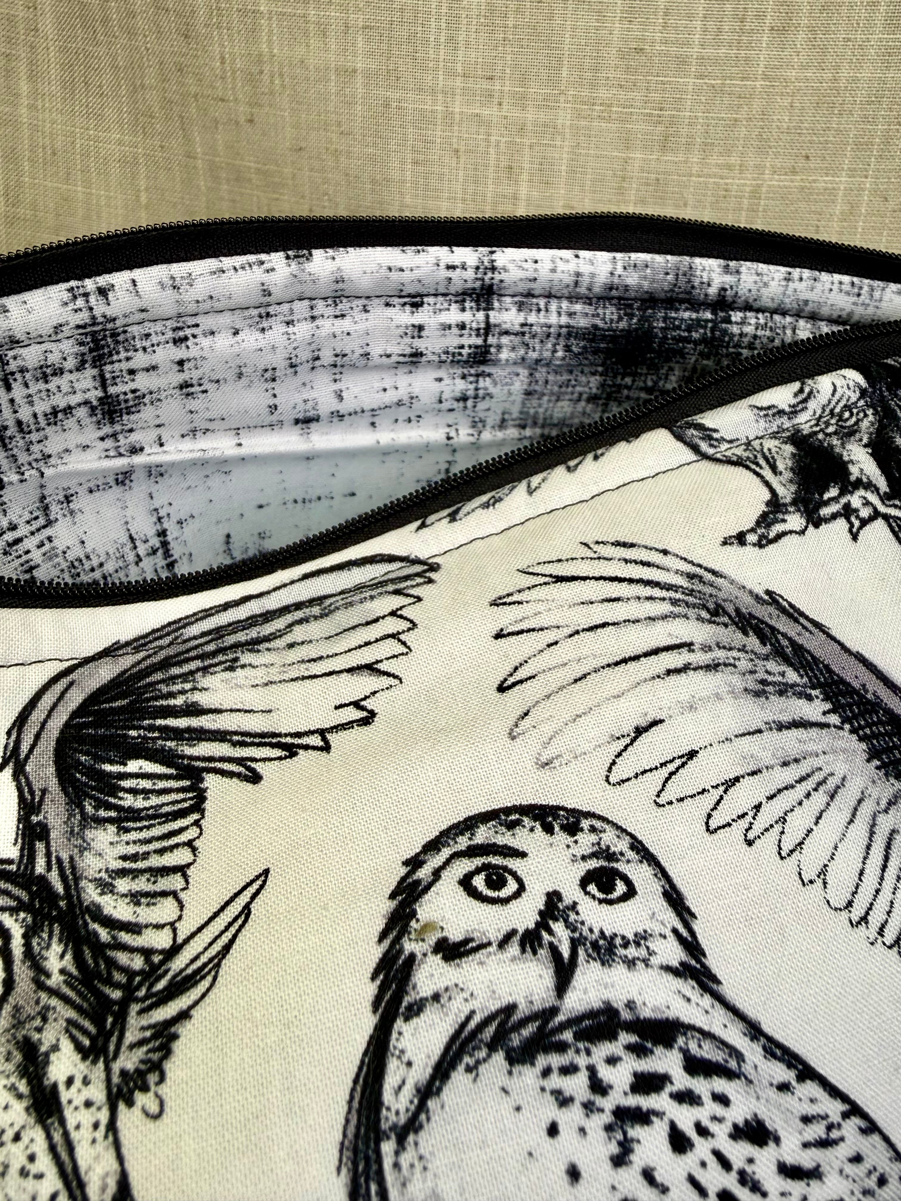 Owls Zipper Shweater Bag