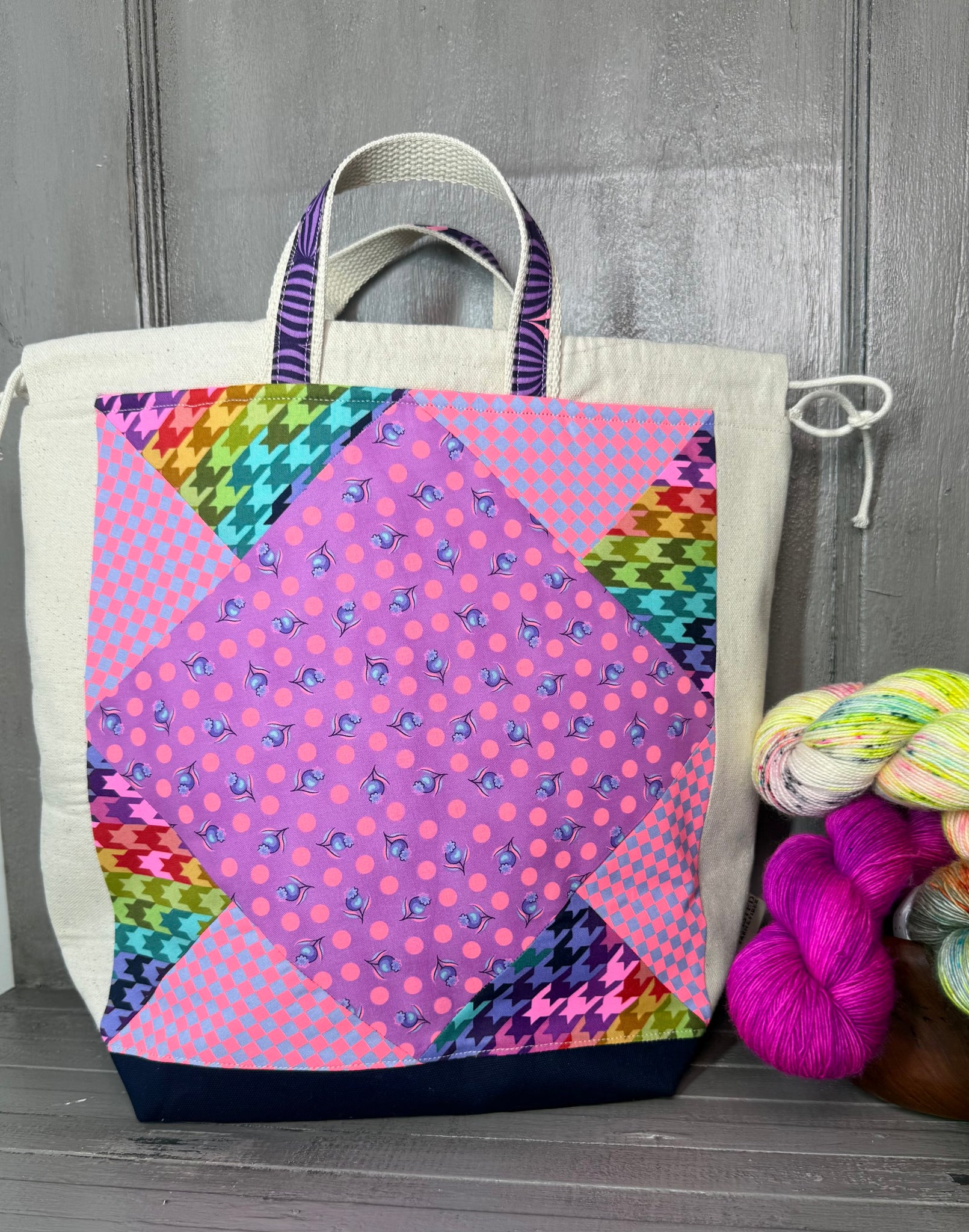 Untamed Patchwork Project Bag-E
