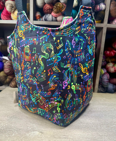 Music Yarn Tote