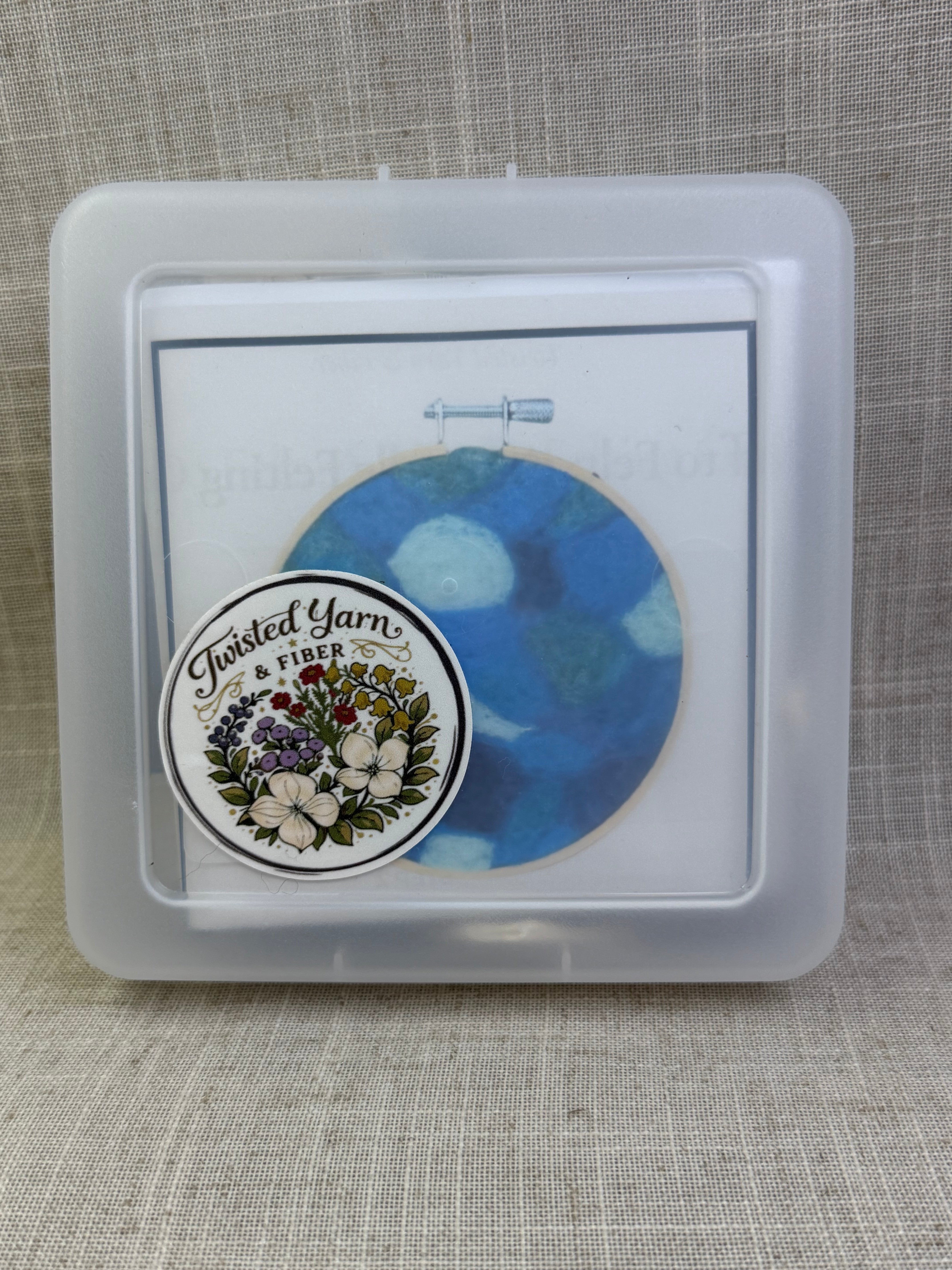 Sea Glass Needle Felting Kit