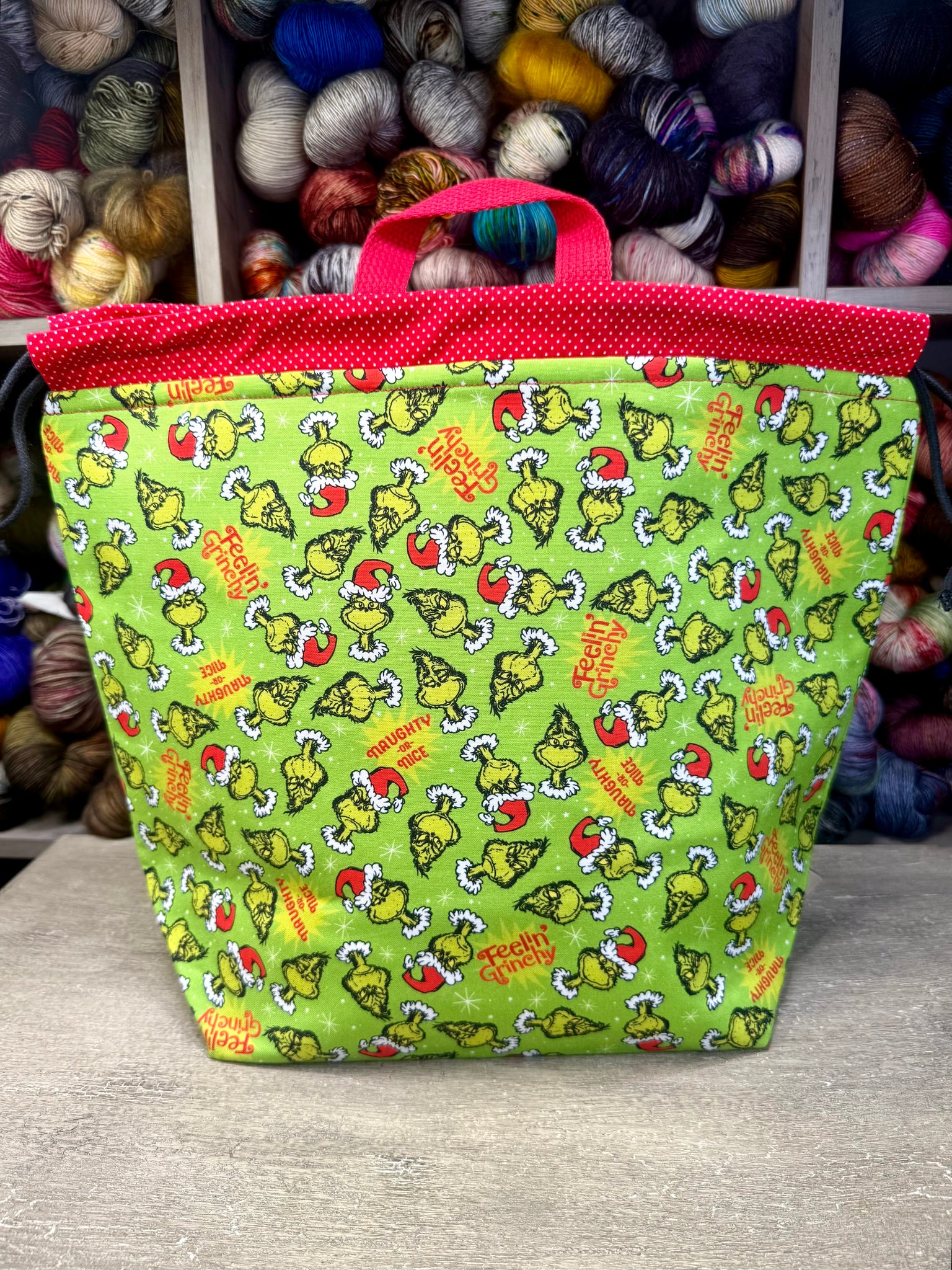 Grinchy Shweater Bag
