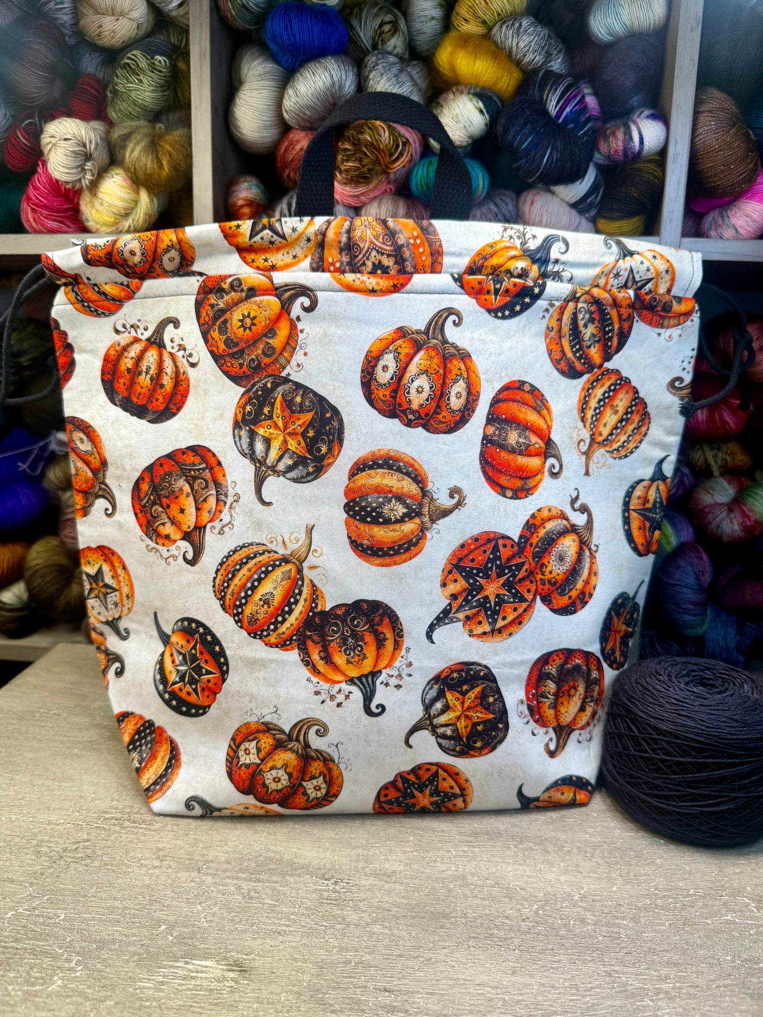 Gothic Pumpkin Shweater Bag