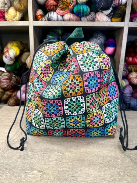 Granny Square Shweater Bag