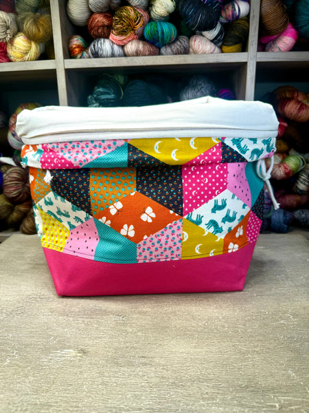 Lucky (pink bottom) Shweater Bag