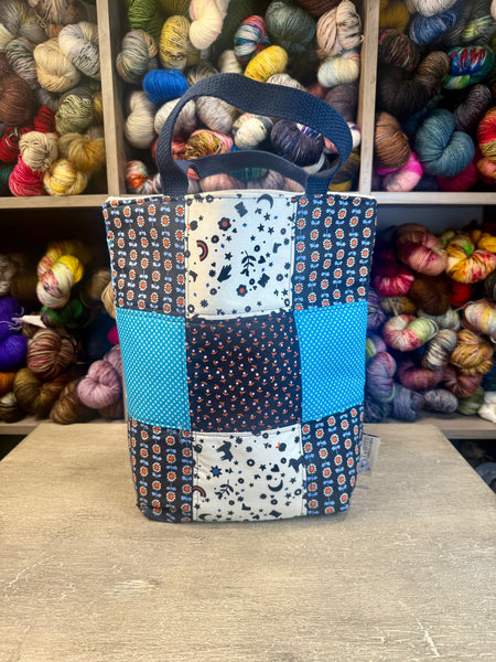 Squares Quilted Tote  -Limited Bag