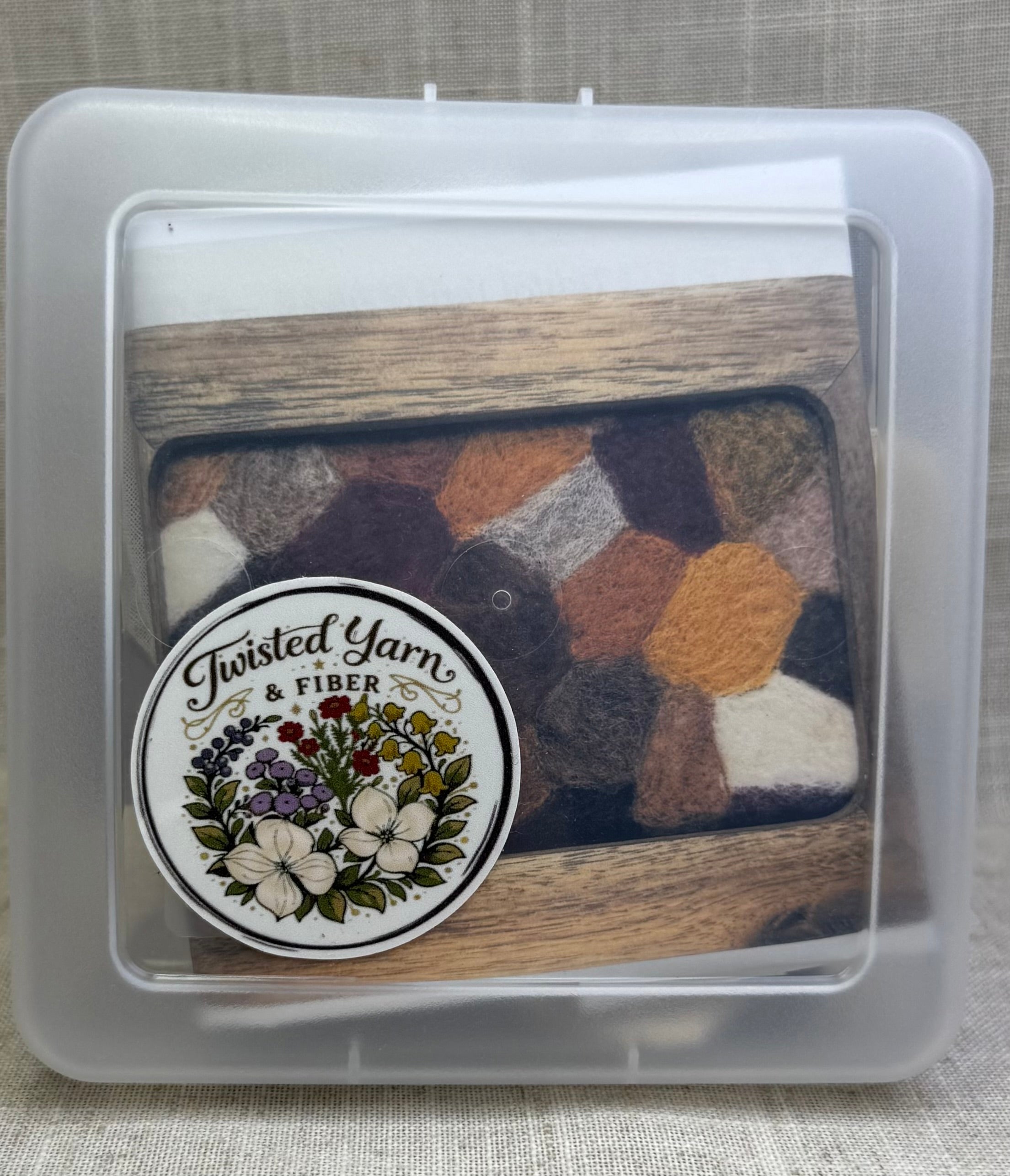 Autumn Abstract Needle Felting Kit