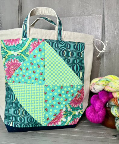 Untamed Patchwork Project Bag-F