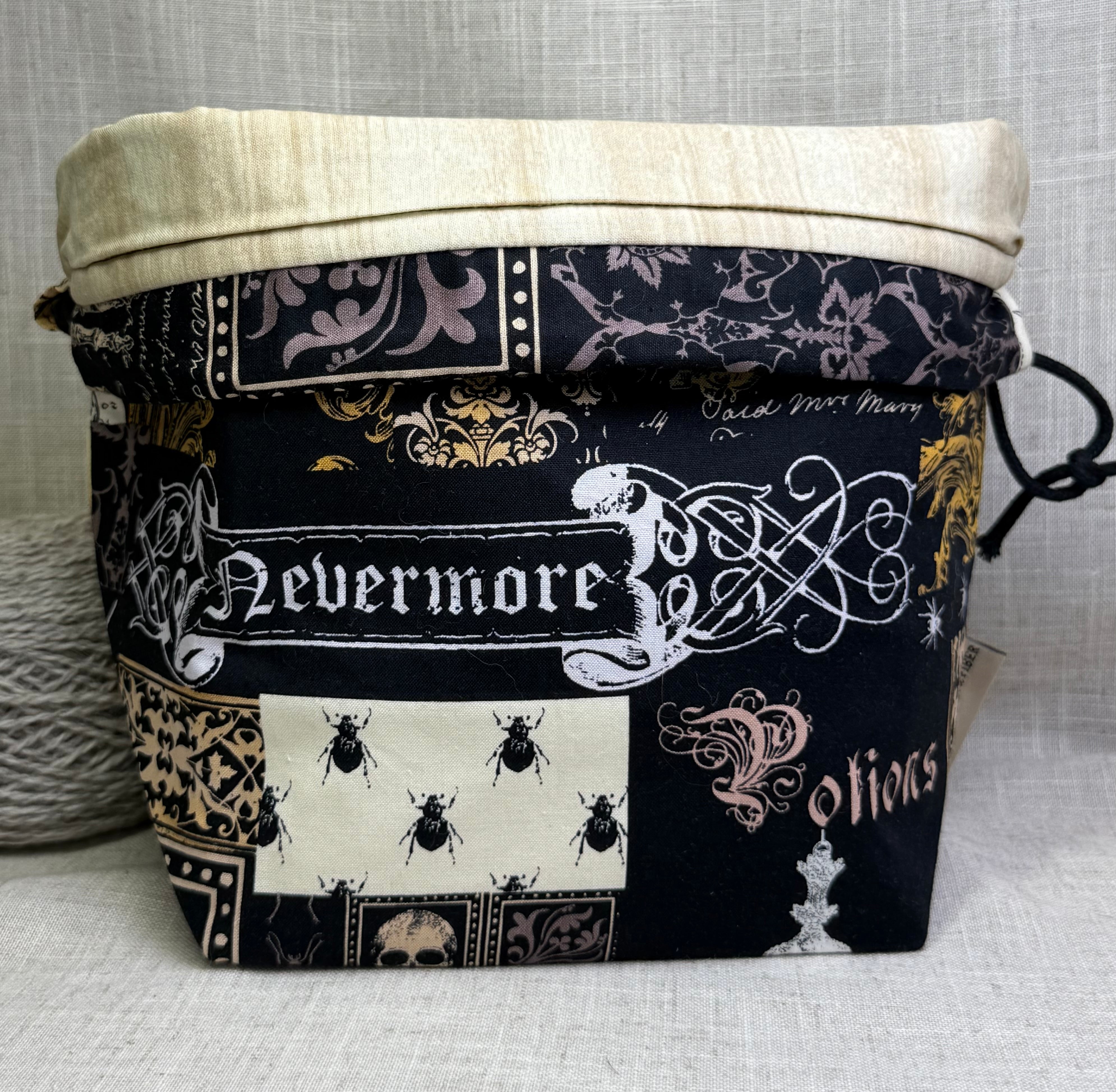 Potions and Spells Bucket Bag (placement varies)