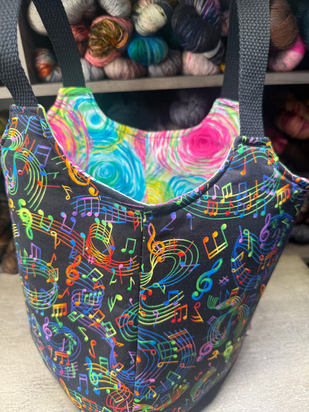 Music Yarn Tote