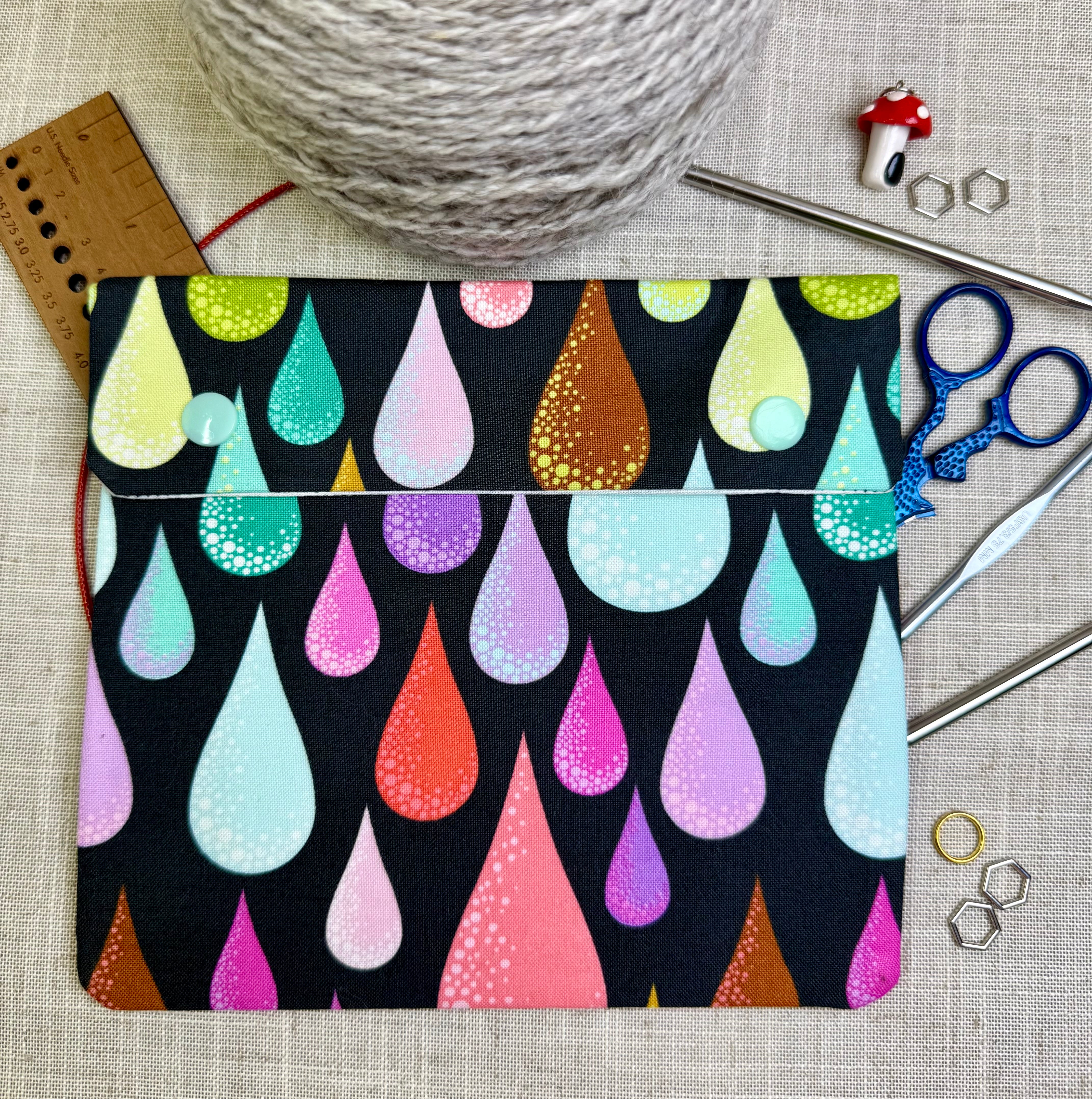 Raindrops Notion/ Needle Case
