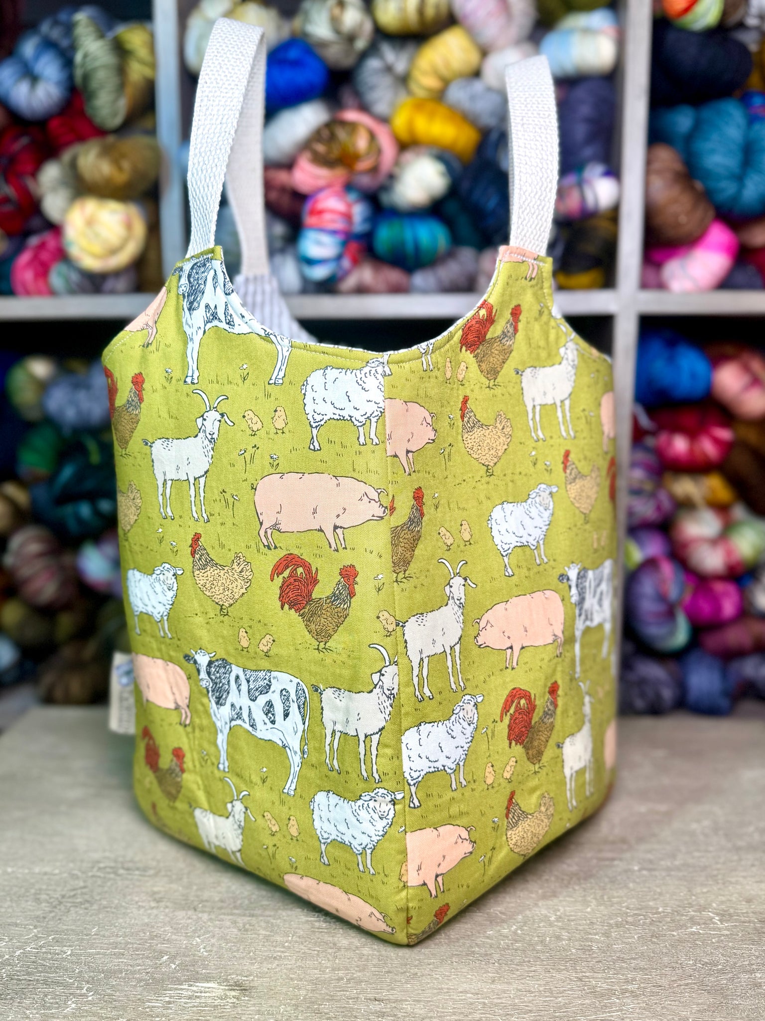 Farm Yarn Tote
