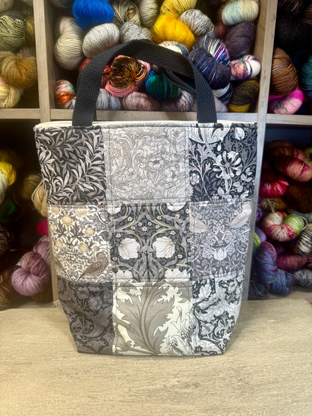 Squares Quilted Tote  -Limited Bag