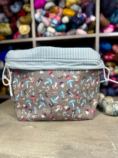 Mocha Mushroom  Shweater Bag
