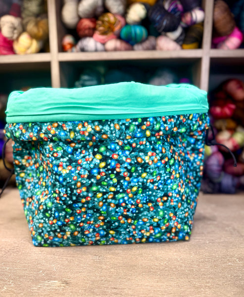 Holiday Lights Shweater Bag