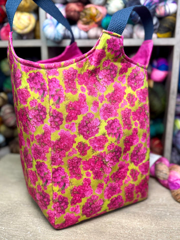 Roses Yarn Tote