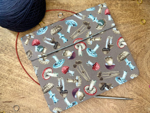 Mocha Mushroom Notion/ Needle Case