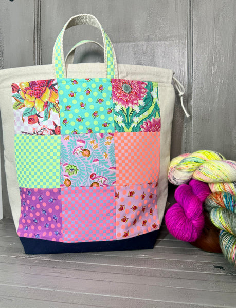 Untamed Patchwork Project Bag-A