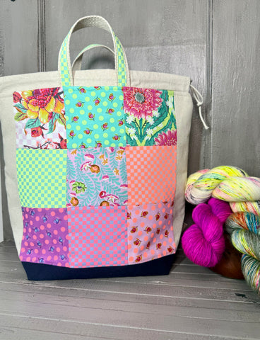 Untamed Patchwork Project Bag-A