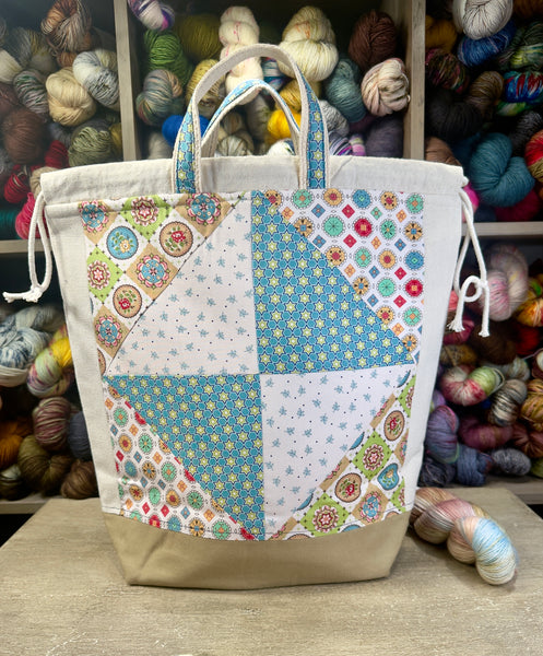 Mercantile Patchwork Project Bag-D