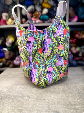 Giraffe Yarn Tote