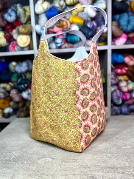 Sunflower Yarn Tote