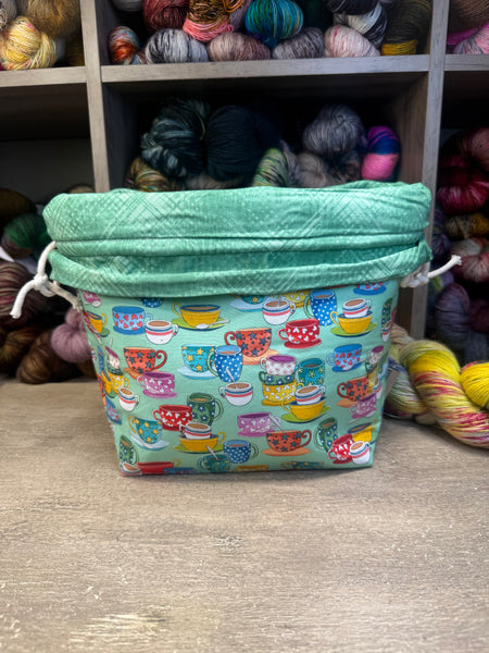 Cup of tea/ coffee Bucket Bag